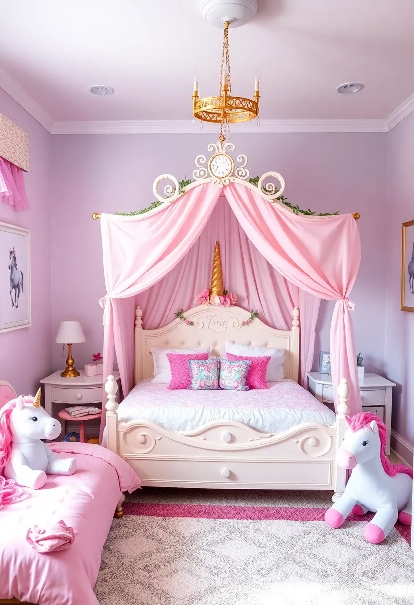 20 Fun Kids Room Ideas That'll Make Playtime Extra Special! - 15. Magical Unicorn Wonderland