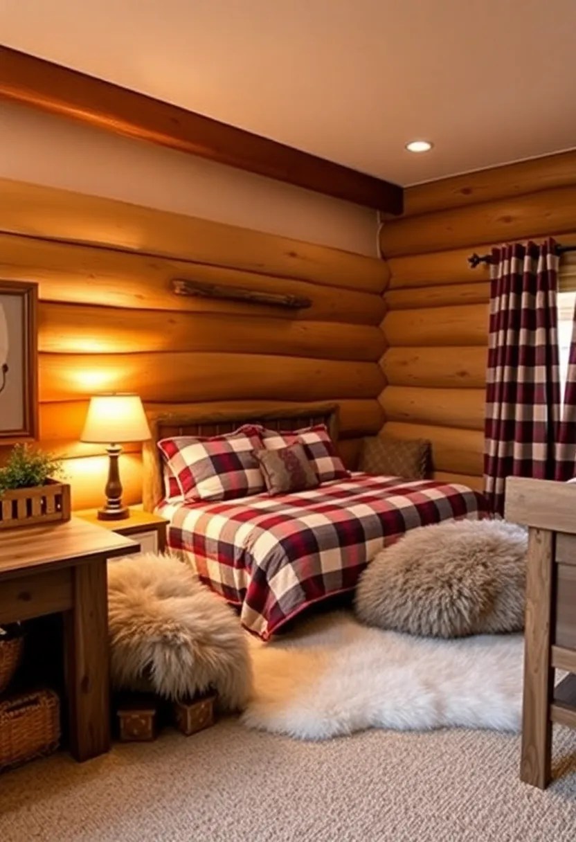 20 Fun Kids Room Ideas That'll Make Playtime Extra Special! - 18. Cozy Cabin Retreat